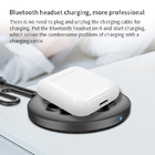 Black Plastic 10W Desktop Wireless Charger Pad With Suction Cup