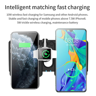 Multipurpose 6 In 1 Wireless Charger Dock Station Phones For Airpords