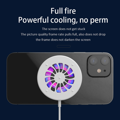 Cooler Fan Magnetic Wireless Charger with QC2.0 QC3.0 adapter